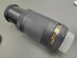 1スタ【美品】Nikon ニコン DX VR AF-P NIKKOR 70-300mm 1:4.5-6.3G ED カメラレンズ 中古