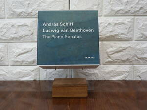 美品 CD輸入独盤　Ludwig van Beethoven：The Piano Sonatas ◇ Andras Schiff（アンドラーシュ・シフ）11CD ECM