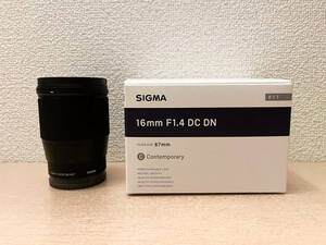 SIGMA 16mm F1.4 DC DN [ソニー用]