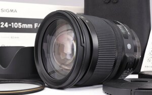 【 良品 | 動作保証 】 SIGMA Art 24-105mm F4 DG OS HSM 【 Canon EFマウント用 | APS-C | レンズフィルター 追加付属 】