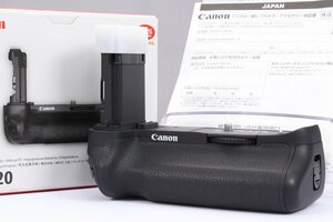 【 新品同様 | 動作保証 】 Canon バッテリーグリップ BG-E20 【 まったく使用感のないほぼ未使用品 | EOS 5D Mark IV 専用 】