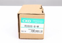 【 未使用品 】 CKD コンパクトレギュレーター 減圧弁 R3000-8-W_画像2