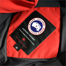 [定価16万] カナダグース JASPER ダウンジャケット S/P メンズM程 ★美品 CANADA GOOSE JASPER 赤 レッド 国内正規品 ファー コート_画像2