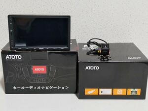 ATOTO カーオーディオナビゲーション［S8G2A74SD(3G+32G)］ +バックカメラ［AC-HD03LR］
