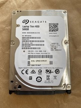 【正常6087時間】Seagate 500GB HDD 2.5 SATA ST500LT012-1DG142_画像1