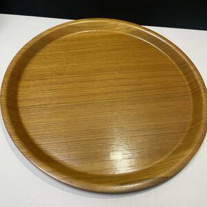 SAITOWOOD site - wood 35.5cm circle tray tray wooden round tray natural tree 