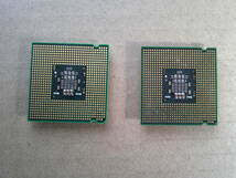 2SET Core2Duo E4500 SLA95 2.20GHz ・ Pentium Dual-Core E2200 SLA8X 2.20GHz_画像2