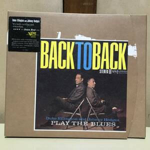 Duke Ellington and Johnny Hodges / Back to Back 輸入盤 Verve 521 404-2 リマスター デューク・エリントン ジョニー・ホッジス