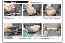 スズキ 軽自動車 アルト 型式 HA37S HA97S R3.12- 専用 ソフト レザー カー シートカバー フロント リア 車1台分 セット 黒 送料無料_画像8