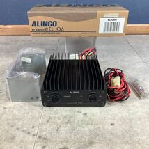 Z095【通電・動作未確認】 ALINCO／アルインコ. リニアアンプ. EL-06H. RF AMPLIFIER. 6m_画像1