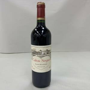 Ｍ278622(114)-517/AM10000　酒　Calon　Segur　2009　SAINT-ESTEPHE　GRAND　CRU　CLASSE　シャトー・カロン・セギュール　13.5％　750ml