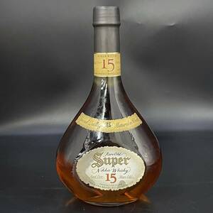 A6339(121)-285/TY6000【千葉県内のみ発送】酒　Rare Old　Super　15年　Nikka Whisky　スーパーニッカ　43％　700ml