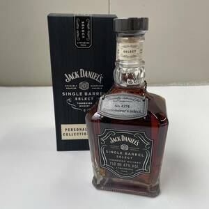 B286846(122)-153/AM3000　酒　JACK DANIEL'S　SINGLE BARREL SELECT　TENNESSEE WHISKY　ジャックダニエル　47% 750ml　箱付き　