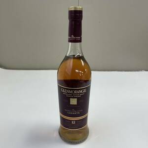 B286846(122)-168/AM4000　酒　GLENMORANGIE 12YEARS　HIGHLAND SINGLE MALT SCOTCH WHISKY　SHERRY CASK FINISH　LASANTA　43%700ml