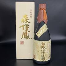 A3176(123)-261/SK4000【千葉県内のみ発送】酒　森伊蔵　本格焼酎　かめ壺焼酎　25度　720ml　箱付き_画像1