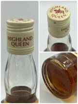 EA8034(122)-615/IK4000　酒　※同梱不可　3本まとめ　HIGHLAND QUEEN　ハイランドクイーン　FINEST OLD　SCOTCH　WHISKY　40％　700ml_画像10