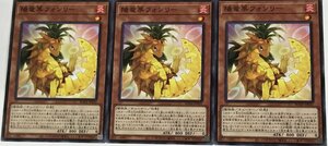 遊戯王 ノーマル 効果モンスター 3枚セット 陽竜果フォンリー BODE