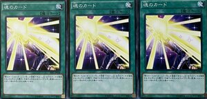 遊戯王 ノーマル 魔法 3枚セット 魂のカード TDIL