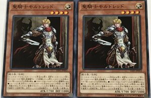 遊戯王 ノーマル 効果モンスター 2枚セット 聖騎士モルドレッド LVP1