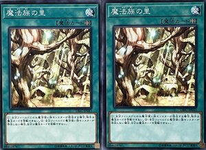 遊戯王 ノーマル 魔法 2枚セット 魔法族の里 DBIC