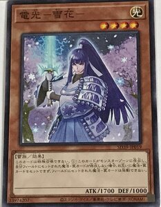 遊戯王 ノーマル 効果モンスター 1枚 電光-雪花- SD39