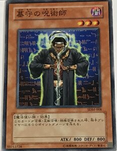 遊戯王 ノーマル 効果モンスター 1枚 墓守の呪術師 SDM