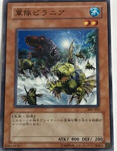 遊戯王 ノーマル 効果モンスター 1枚 軍隊ピラニア 308