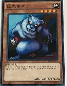 遊戯王 ノーマル 効果モンスター 1枚 巨大ネズミ ST16