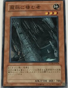 遊戯王 ノーマル 効果モンスター 1枚 龍脈に棲む者 FOTB