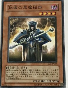 遊戯王 ノーマル 効果モンスター 1枚 熟練の黒魔術師 SD6