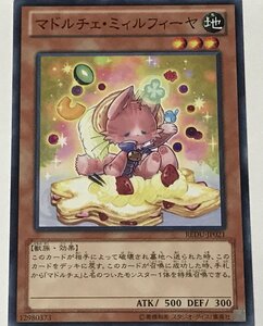 遊戯王 ノーマル 効果モンスター 1枚 マドルチェ・ミィルフィーヤ REDU