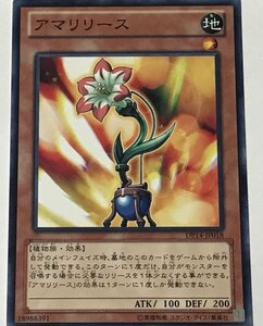 遊戯王 ノーマル 効果モンスター 1枚 アマリリース DP14