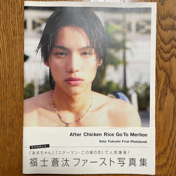 Ａｆｔｅｒ　Ｃｈｉｃｋｅｎ　Ｒｉｃｅ　Ｇｏ　Ｔｏ　Ｍｅｒｌｉｏｎ　福士蒼汰ファースト写真集 （ＴＯＫＹＯ　ＮＥＷＳ　ＭＯＯＫ）