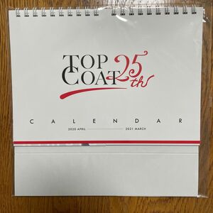 TOPCOAT トップコート　25th カレンダー　未使用　木村佳乃中村倫也　佐々木希　杏　松坂桃李　菅田将暉　TAKAHIRO 