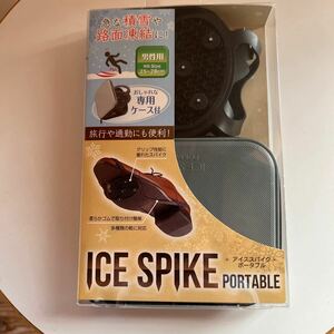  ice spike portable removable type spike slip prevention turning-over prevention for man 25-28cm