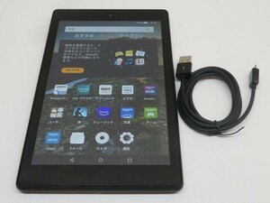 第7世代★Amazon SX0340T タブレット Fire HD 8 アマゾン USB充電ケーブル付き USED 87321★！！