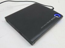 DVD-R/RW★I-O DATA DVRP-U8SLEBK ポータブルDVDドライブ アイオデータ PC用品 アダプター付き USED 87736★！！ _画像1