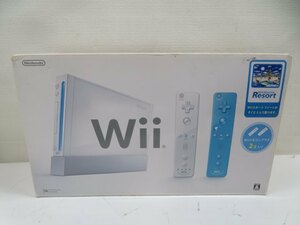 ■Nintendo ゲーム機 Wii ホワイト ニンテンドー ウィー アダプター センサーバー リモコン 元箱付き USED 87859■！！