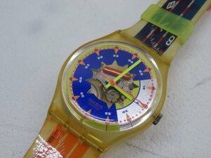 両面スケルトン★Swatch AG1992 腕時計 Sydney2000 クォーツ アナログ スウォッチ シドニー 電池交換済み 87905★！！
