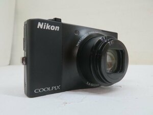 1420万画素★Nikon COOLPIX S8000 コンパクトデジタルカメラ ノーブルブラック ニコン クールピクス バッテリー/USBケーブル付 88008★！！
