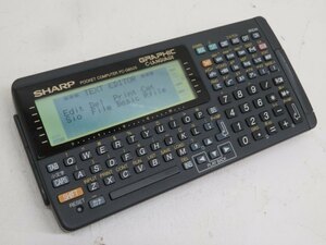 ★SHARP PC-G850S ポケットコンピューター シャープ カバー/電池付き USED 88084★！！