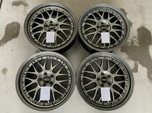 1円スタート★BBS RS823 18インチ 7.5J +45 PCD100 5穴 軽量 4本SET★ブリウス 86 BRZ_画像1