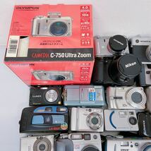 11Y7 【1円〜】カメラ フィルム デジカメ まとめ OLYMPUS オリンパス Nikon ニコン Panasonic パナソニック 他 _画像2