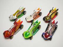 ルース ホットウィール ターボフレイム 6台セット Hot Wheels TURBO FLAME 架空車 オリジナルカー 謎車 フレイムス_画像1