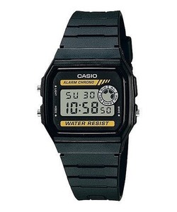 1円スタート 新品 チプカシ CASIO F-94WA-9JF カシオ 腕時計 スタンダード デジタルウォッチ ラバーバンド アウトドア 釣り