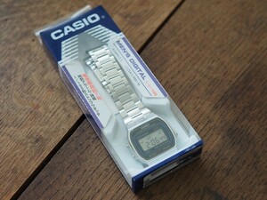 新品 チプカシ CASIO A164WA-1 メタルバンド カシオ 腕時計 スタンダード デジタルウォッチ