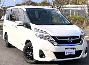 ※緊急値引き98万円 !!! セレナHV エマーブレーキ ナビ TV Bluetooth バックモニター 両側パワスラ インテリキー LED 車検満タン 絶対安い 