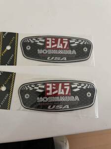 ヨシムラ YOSHIMURA USA 耐熱ステッカー ２枚セット