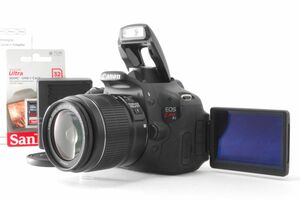 バリアングル液晶で自撮りもラクラク♪コスパ◎でカメラデビューに◎Canon EOS KISS X５