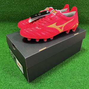 ミズノ【MIZUNO】MORELIA NEO IV JAPAN【モレリア】フェアリーコーラル×ボルト【P1GA233064】新品正規品